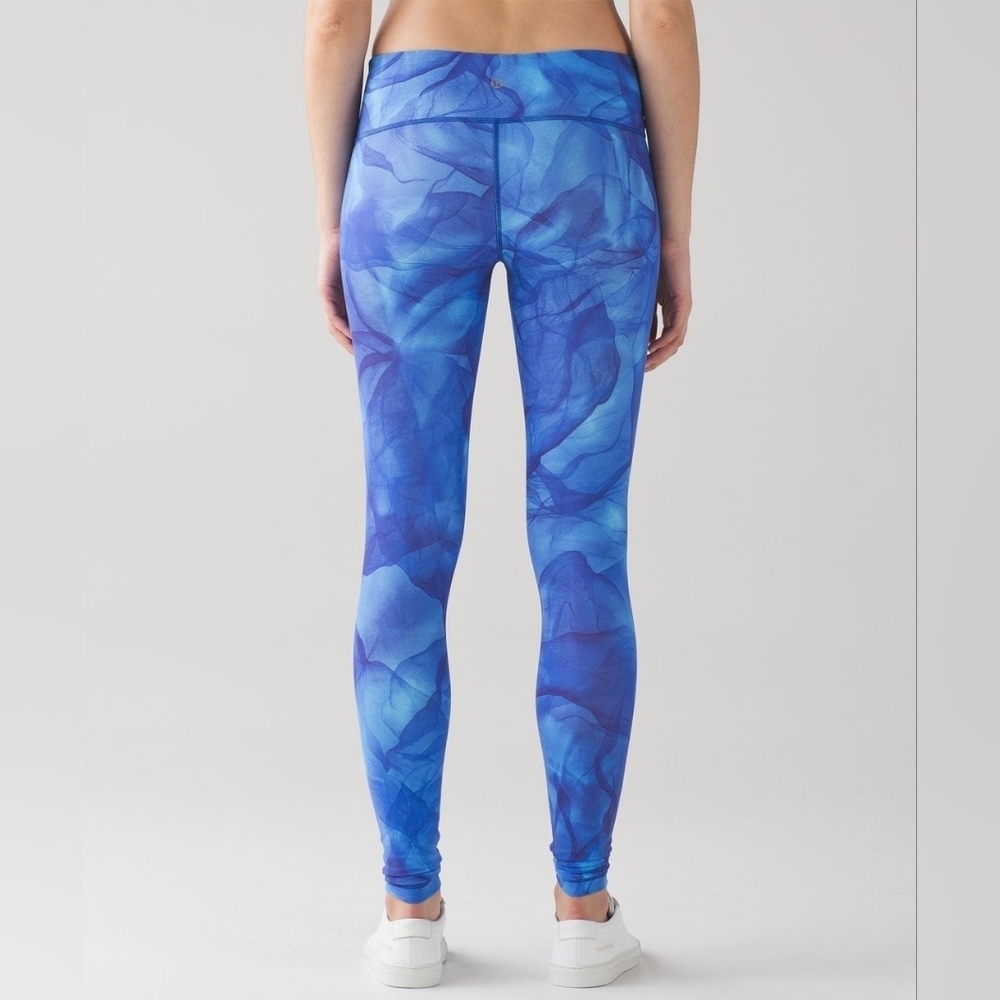 Lululemon Wunder Under Pant III Midnight Tulle Multi US 6 - Picture 4 of 8